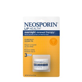 Neosporin Terapia de renovación nocturna para la salud labial, 5 unidades