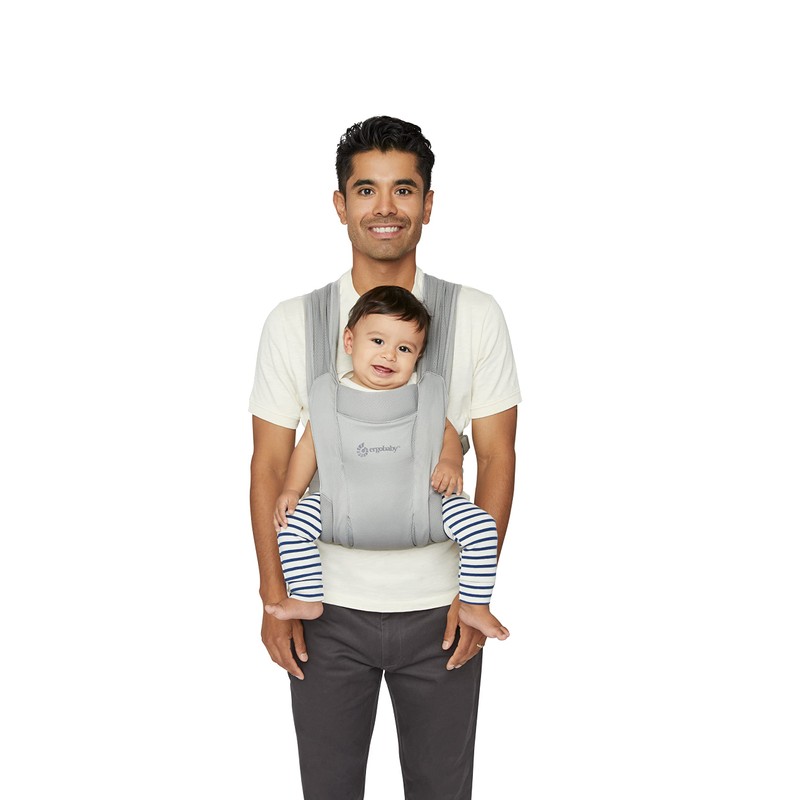 Ergobaby Embrace Soft Air Mesh Ergonomic Baby Carrier for Newborns