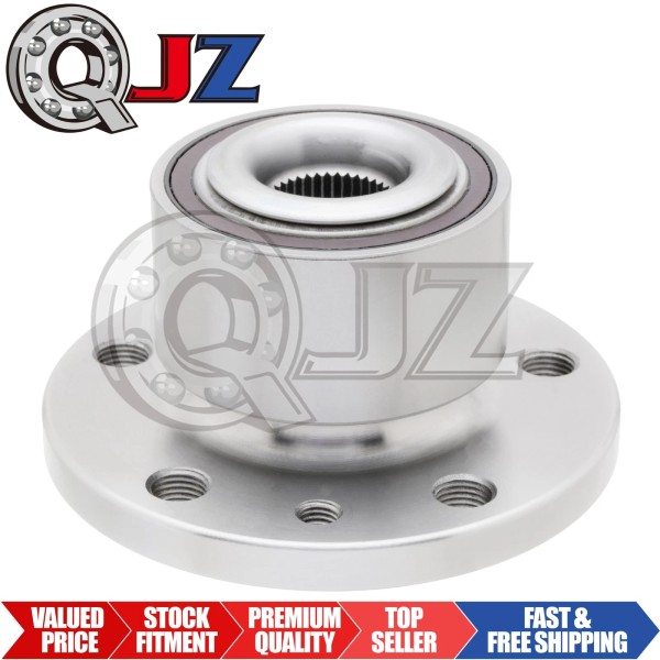 QJZ [FRONT (Qty.1)] Wheel Bearing Hub Assembly For 2008-2010 Volvo