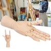 Wooden Hand Model Art Joint Puppet Decoration Artist Drawing Wood
