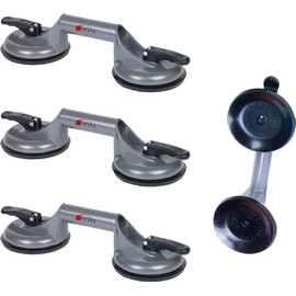 Moritz aluminium suction lifter with 2 suction cups for the transport of glass panels, windows etc.