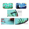 EUGU Car Windshield Sunshade,Van Gogh Starry Sky Heat Shield Sun