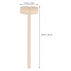 KESYOO Hammer Toy, Wooden Hammer, Mallet, Minaret, Ornament, Gavel, Wood