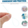 150 Nylon Floss Sticks, Portable Oral Cleaning Tool with storabox,