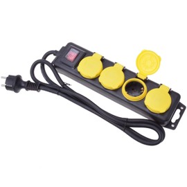 Filmer 20843 Outdoor Power Strip for 4 Pieces