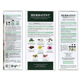 Herbatint Permanent Haircolor Gel, 9N Honey Blonde, Alcohol Free, Vegan, 100% Grey Coverage - 4.56 oz (4 Pack)