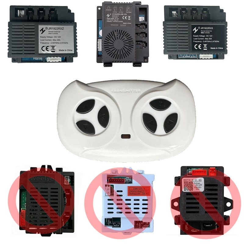 JR1602 FCC 2.4G Bluetooth Remote Control Remote for 12V Ride