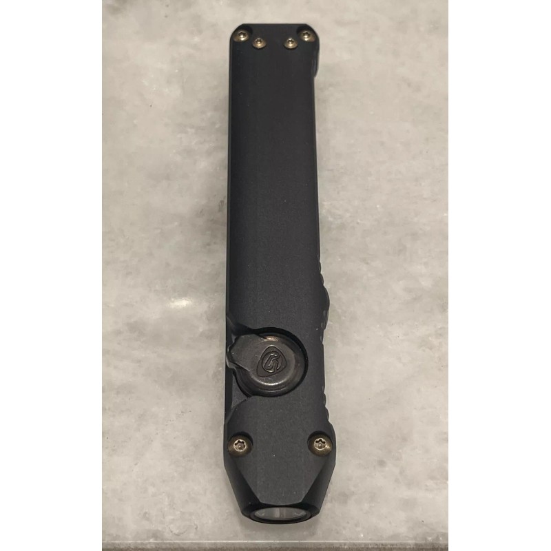 DH Black Pocket Clip W/Golden Bronze Torx Screws For Streamlight