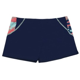 Aivtalk - Calzoncillos de natación para niños, Azul Rosa, 5-6 Años