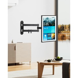 UBeesize Wall Mount for Echo Show 21 and Echo Show 15, Full-Motion Extendable 360° Swivel & 270° Tilt Bracket for Alexa Show 21 &15 – Heavy-Duty, Easy to Install for Smart Displays