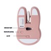 YOCUNKER Bluetooth Wireless Mouse, Cute Rabbit Shape【Blutooth+2.4G】 Portable Silent Optical