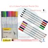 DOLLAR Pointer Stic 0.3mm Fineliner Pens - Wallet of 10