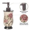 Popular Bath Soap Dispenser/Lotion Pump, Larrisa Collection, Rose Design ,