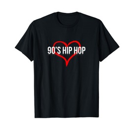 90's Hip Hop Love Heart Graphic Tee