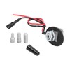 1.2in Car Roof Antenna Short Aerial with 3 Thread Adapters