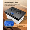 Electric Humidifier for Cabinet with Humidity Temperature Control, 110V Circulating