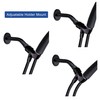 YOO.MEE Adjustable Shower Arm Bracket for Handheld Shower Head, 360°