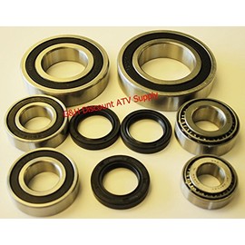 COMPLETE Rear Differential & Wheel Bearing Seal Kit for Kawasaki KLF 300 Bayou 4x4