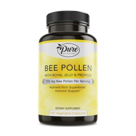 Pure By Nature Bee Pollen, 120 Count