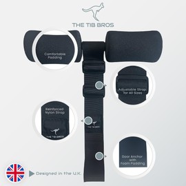 Nordic Hamstring Curl Strap - Abdominal crunch, Spanish/Sissy Squat - Easy Setup, Premium Comfort & Durable