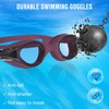 Ambienden Swimming Goggles for Men Women Waterproof Anti-Fog Clear Vision