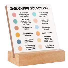 Mental Health Gift, School Counselor Gift, School Counseling Office Must Haves Decor, Anxiety Therapy Wood Sign With Wooden Stand, Motivational Gift for Counseling Therapy Office Students Classroom