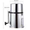 Natudeco Manual Ice Crusher Shaved Ice Machine Portable Snow Cone