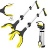 YOLOZAI 38" Extra Long Grabber Tool with 360°Rotating Anti-Slip Jaw，