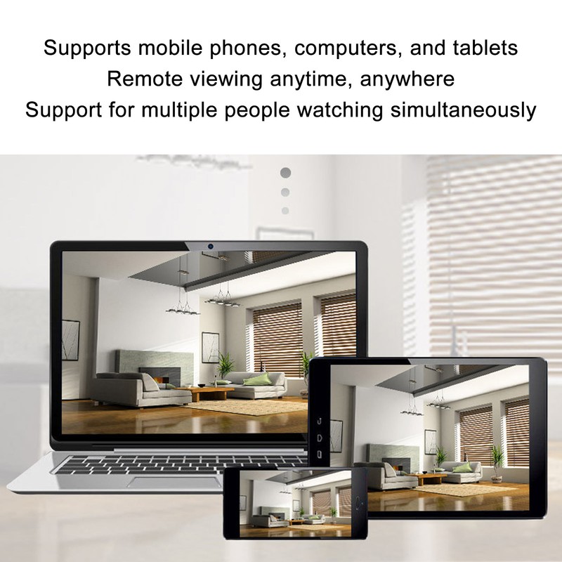 Security Camera Dual Lens Focal Adjustable 1080P HD Wifi Wireless