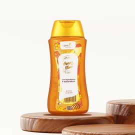 Shampoo Honey Glow Natural con Miel y Manzanilla, Limpieza Suave e Hidratante, 500 ml