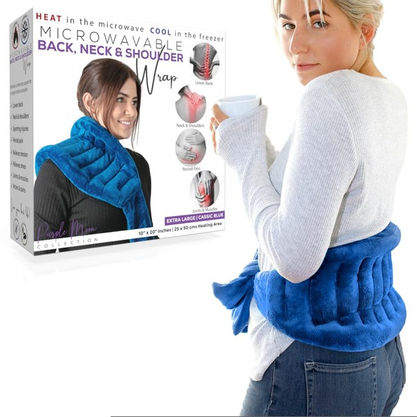 Microwave Heating Pad for Lower Back Pain Relief, Moist Heating