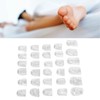 30pcs Pinky Toe Protector Anti Friction Breathable Transparent Ultra Thin