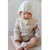 Etoworld Doll Jacquard Tie/baby's bib Beige