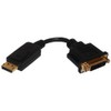 6 inch DisplayPort 1.1 Male to DVI Female Adapter -
