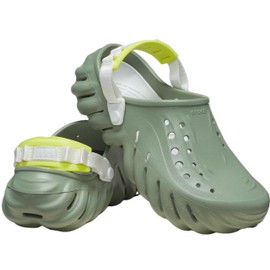 Crocs Unisex Echo Clog, Moss, 5 US Men