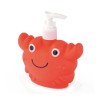 ANKYO 3-pc Red Crab Bathroom Set - Soap Dispenser, Toothpaste