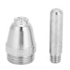 20Pcs Plasma Cutting Torch Consumables Electrode Tip Nozzle for AG-60