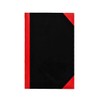 A4 Size Stylish Black & Red Waterproof Notebook, 68 Pages