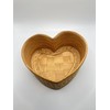 MIracle Thai Enterprises Heart Shaped Bamboo Basket for Sticky Rice