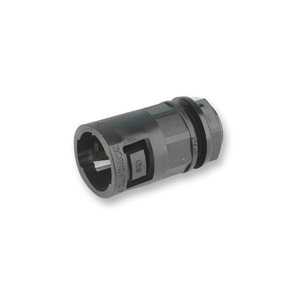 13MM Nylon Push ON Gland - Straight, Conduit Fittings Connectors