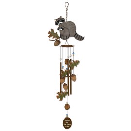 Sunset Vista Designs Babes Raccoon - Timbre de Viento (81,9 cm)