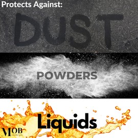 Moments of Bliss Cosmetics 50 Pieces (25 Pairs) | Medical Disposable Arm Protection Sleeves | Waterproof PPE Oversleeves | One Size | Blue