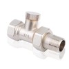 S SIENOC Thermostatic Valve Thermostatic Head Radiator Connection Set Screw