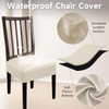 Leather Seat Covers Dining Chairs Waterproof Kitchen Chair Seat Covers