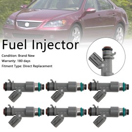6PCS Fuel Injector 16450-RJA-A01 Fit für Acura RL TL 3.5L V6 2005-2008