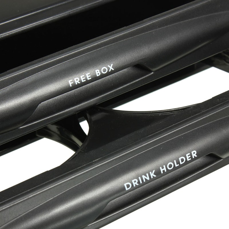 Universal Car Dual Din Car Storage Box CD Radio Drink