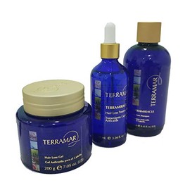 Set Anti Caída Tratamiento, Shampoo Y Gel Terramar + Regalo!