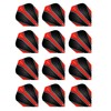 Hardcore Radical Black & Red Extra Thick Standard Dart Flights