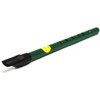Feadog Irish Brass D Tin Penny Whistle in Green