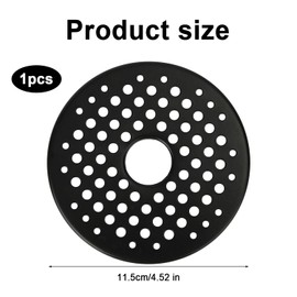 Drip Tray, Stainless Steel Black Drip Tray Insert Slushi Machine Accessory for Ninja Slushi Machine FS301/FS300